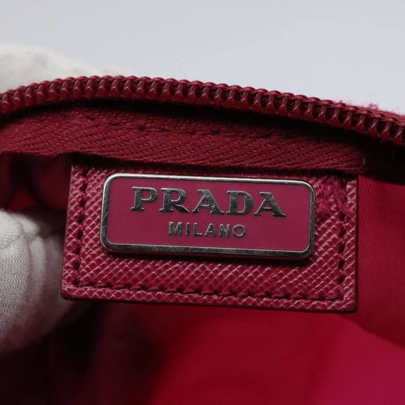 PRADA Pouch Nylon Pink Auth yk9719 - Picture 8 of 16